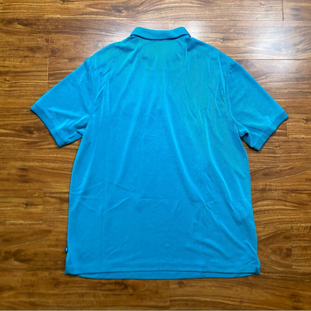 Tommy Bahama Islandzone Men's Teal Polo Shirt Size XL Coastal Nautical Casual - Picture 2 of 10